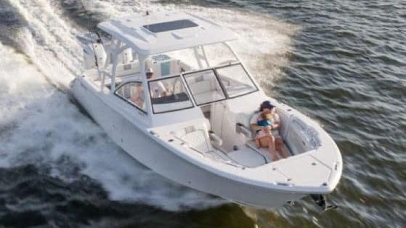 Manufacturer Provided Image: 2025 Sea Fox 288 Traveler boat cruising on open water.